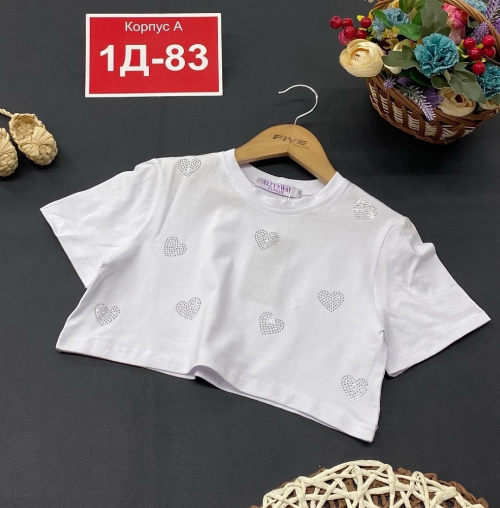 Детская футболка белая купить в Интернет-магазине Садовод База - цена 450 руб Садовод интернет-каталог